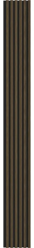Mexen Lam-B, akustické stenové lamely 275 × 30 cm, HDF doska 4 mm, technická dyha, eben kráľovský, S100-275307-3015-020