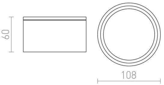 RED - Design Rendl - R10428 - Vonkajšie svietidlo MERIDO 1xGX53/11W/230V IP44 biela