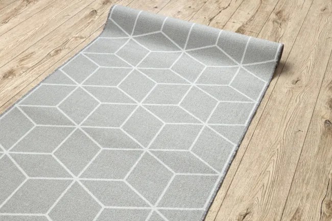 Protišmykový behúň CUBE kocka sivý - výpredaj
