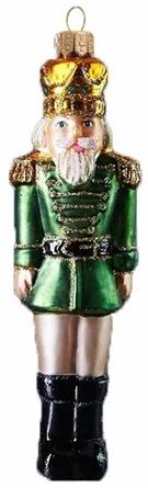 Vánoční figurka král zelený