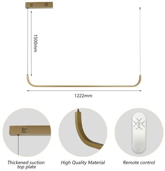 Immax NEO 07227L - LED Stmievateľný luster na lanku PATTINI LED/26W/230V Tuya+DO