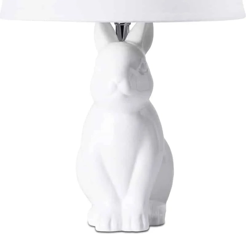 Stolová lampa LEPUS biela