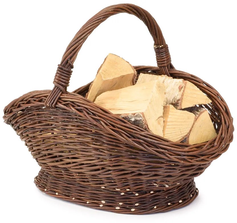 Kôš krbový prútený Fagot IV.š. 65 x hl. 45 x v. 34(cm)