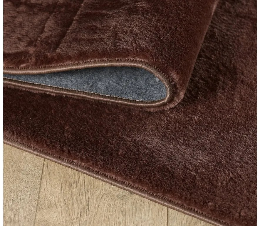 Ayyildiz Kusový koberec CATWALK 2600, Hnedá Rozmer koberca: 80 x 150 cm