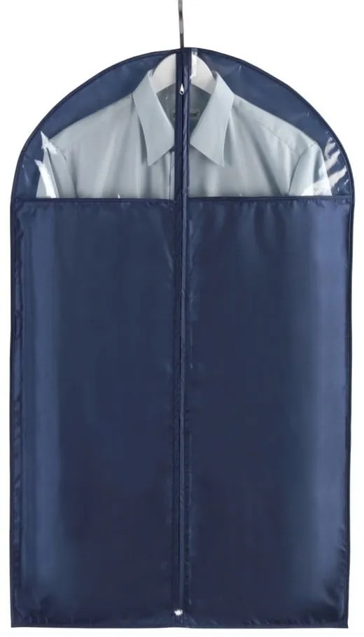 Modrý obal na obleky Wenko Business, 100 x 60 cm