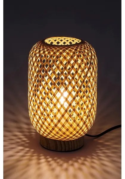 Rabalux 74016 - Stolná lampa ALINAFE 1xE14/25W/230V ratan
