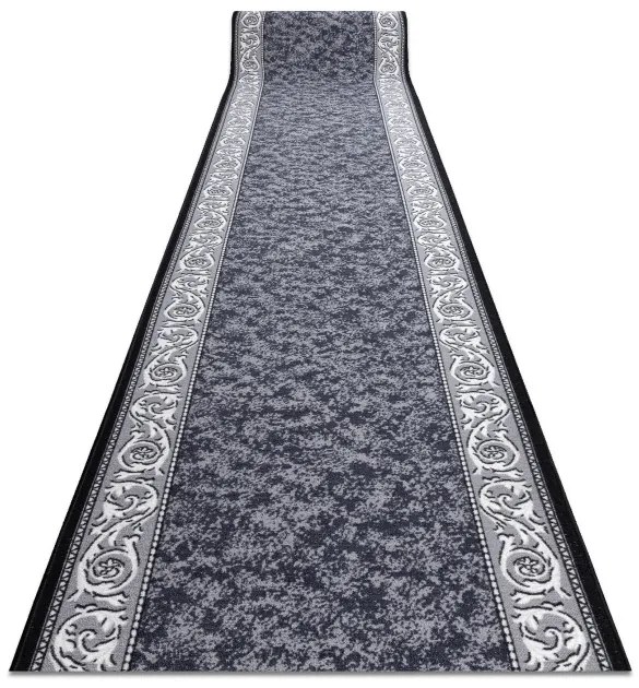 Protišmykový behúň ROMANTIC Ornament, sivý