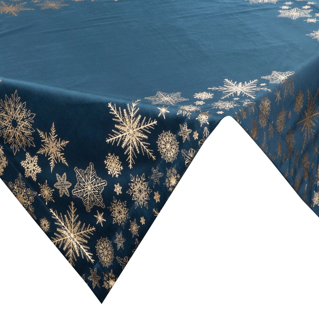 VIANOČNÝ OBRUS JOY2 85X85 VZOROVANÝ