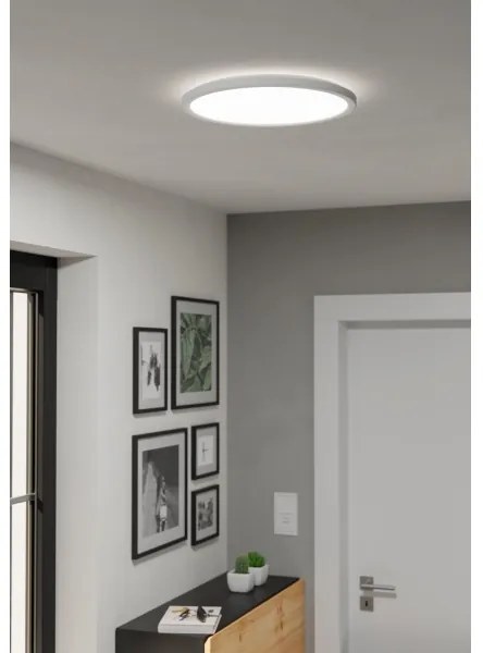 Eglo 901458-LED St. kúpeľ. svietidlo ROVITO-R 18,5W/230V pr.38,9cm IP44 biela +DO