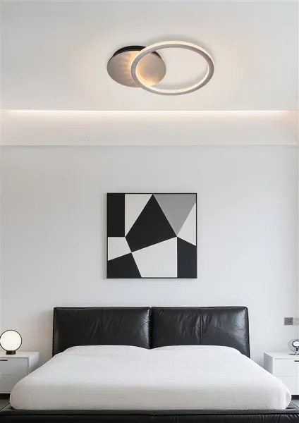 Searchlight 37121CP - stmievateľné LED stropné svietidlo ŠPECIFIKÁCIA LED/18W/230V 3000K 35x45 cm