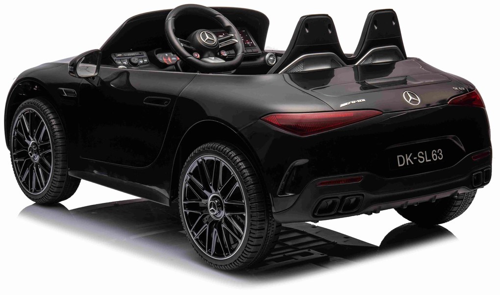 Elektrické autíčko Mercedes Benz AMG SL63 - čierne