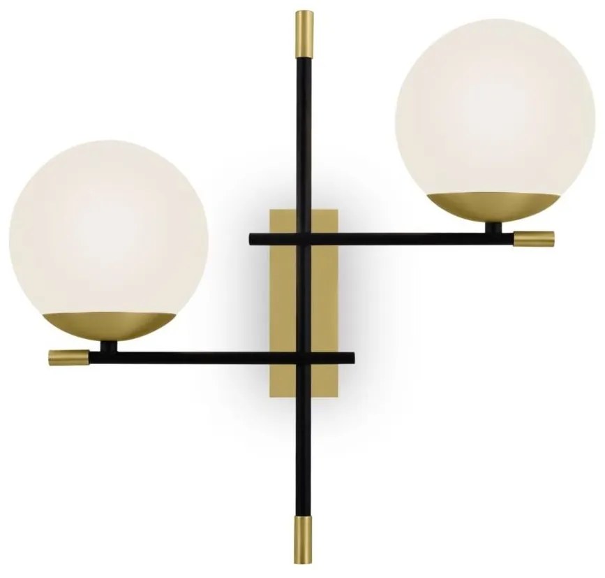 Maytoni MOD050WL-02G - Nástenné svietidlo NOSTALGIA 2xE14/40W/230V