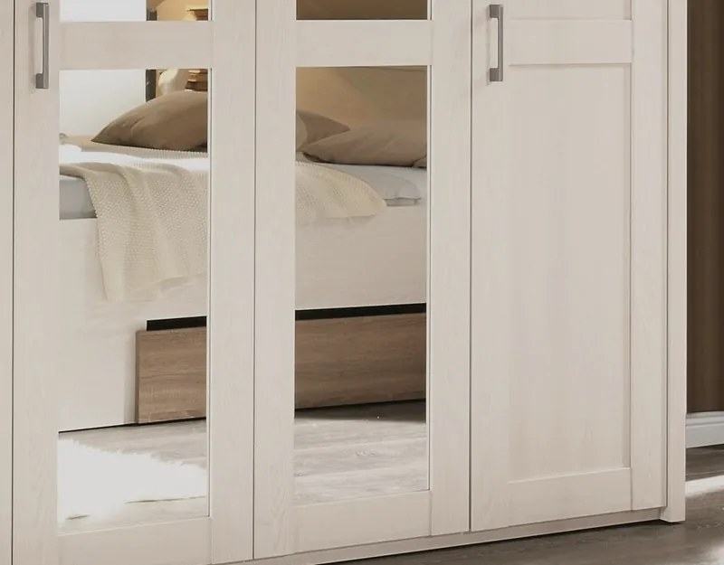 Šatníková skriňa Luca, 5-dverová