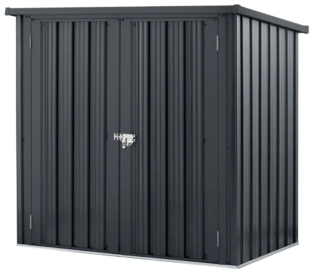 Záhradný domček BestBerg ZS1-1A / 1,3 m² / 147 x 86 x 134 cm / sivá