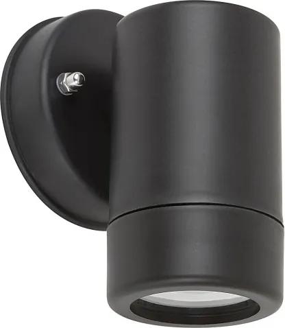 Rábalux Medina 8832 Vonkajšie Nástenné Lampy matný čierny plast GU10 1X MAX 10W IP44