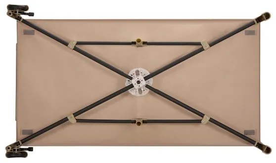 Lionelo - Cestovná postieľka JASMIN EASY FOLD Piesočná béžová