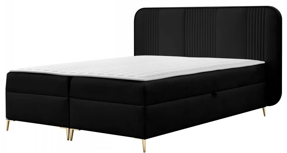 Kontinentálna manželská posteľ Omentre, Rozmer postele: 120x200, Dostupné poťahy: Magic Velvet 2219