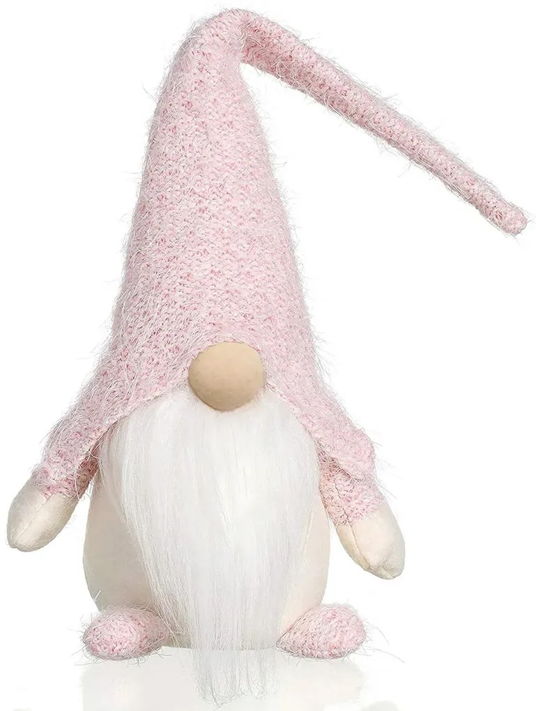 Vianočný škriatok 50 cm - ružový