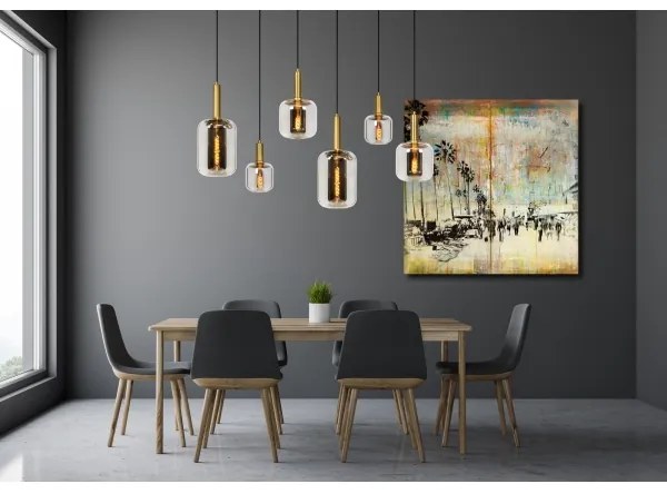 Lucide 45494/06/65 - Luster na lanku JOANET 6xE27/40W/230V