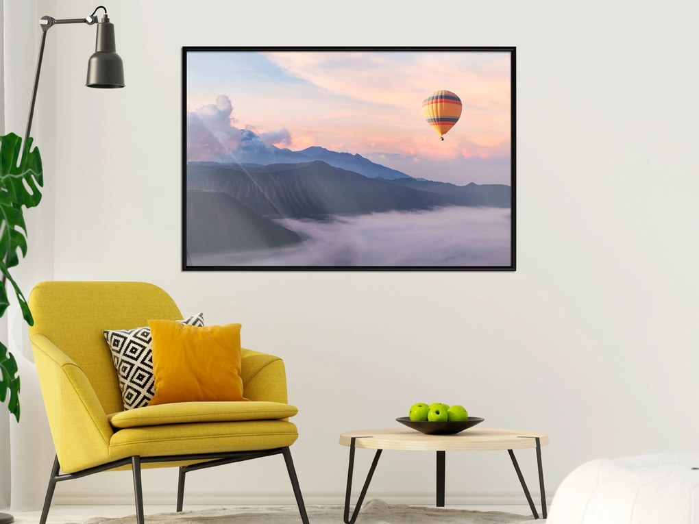 Artgeist Plagát - It Is Worth Dreaming [Poster] Veľkosť: 45x30, Verzia: Zlatý rám