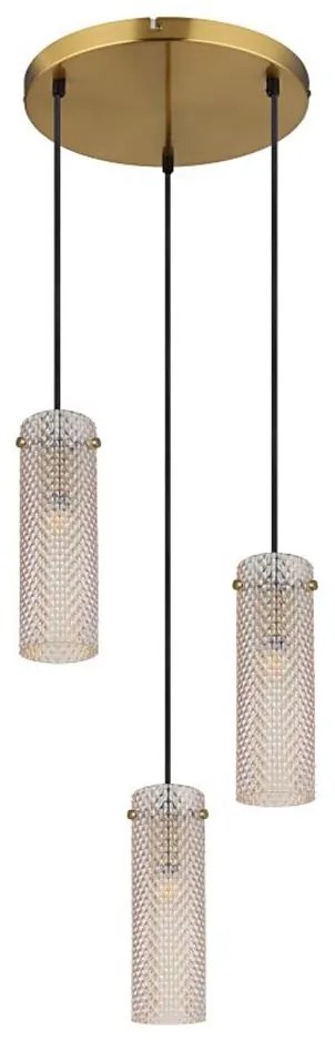 Globo 15775-3HR - Luster na lanku KAROLO 3xE14/40W/230V