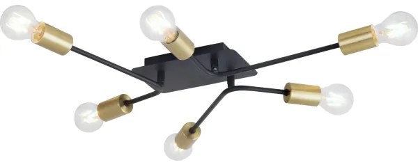 Rabalux 2103 - Luster prisadený LANNY 6xE27/15W/230V