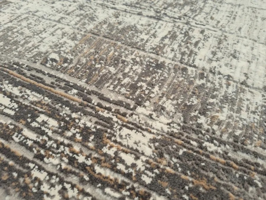 DC Koberec Exclusive 441 tmavá vizion zlatá Rozmer: 200×290 cm