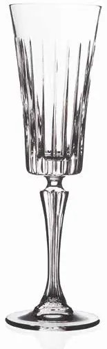 RCR TIMELESS POHÁR NA ŠAMPANSKÉ 210ML SADA 6KS