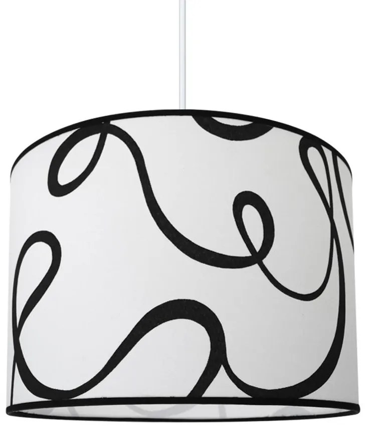 Luster na lanku 1xE27/60W/230V vzory