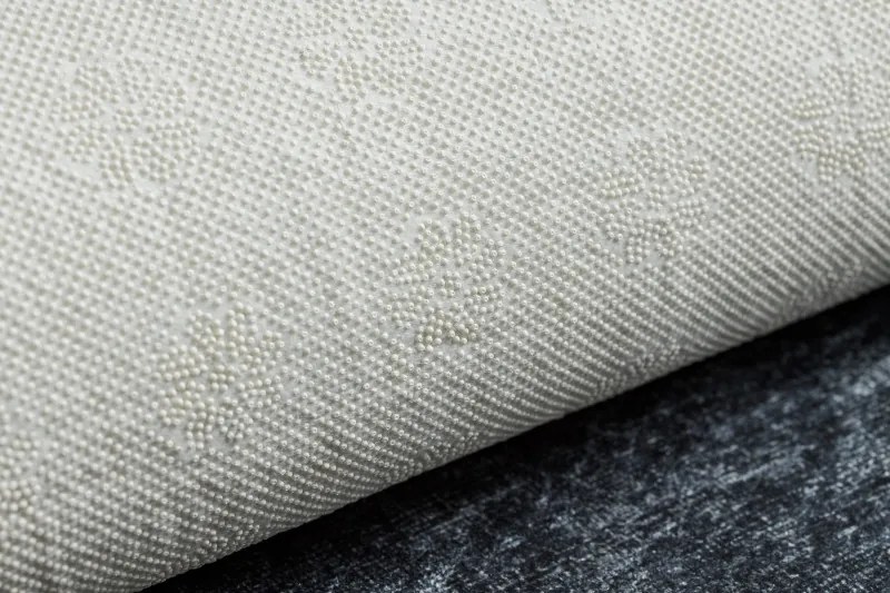 Dywany Łuszczów, Kusový koberec ANDRE Frame 1486, 80x150, šedá, chodba / predsieň