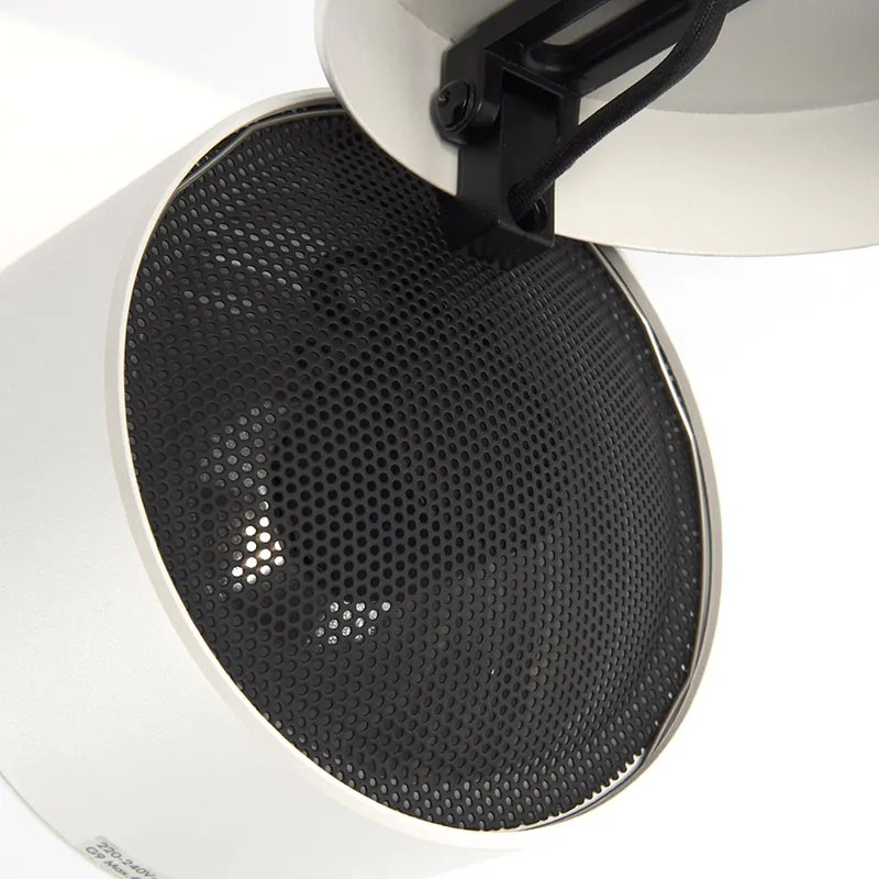 Moderné bodové svetlo biele okrúhle nastaviteľné - Go Nine