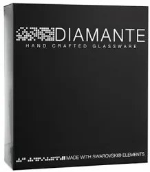 Diamante pohár na červené víno Silhouette City Amber s kryštálmi Swarovski 470 ml 2KS