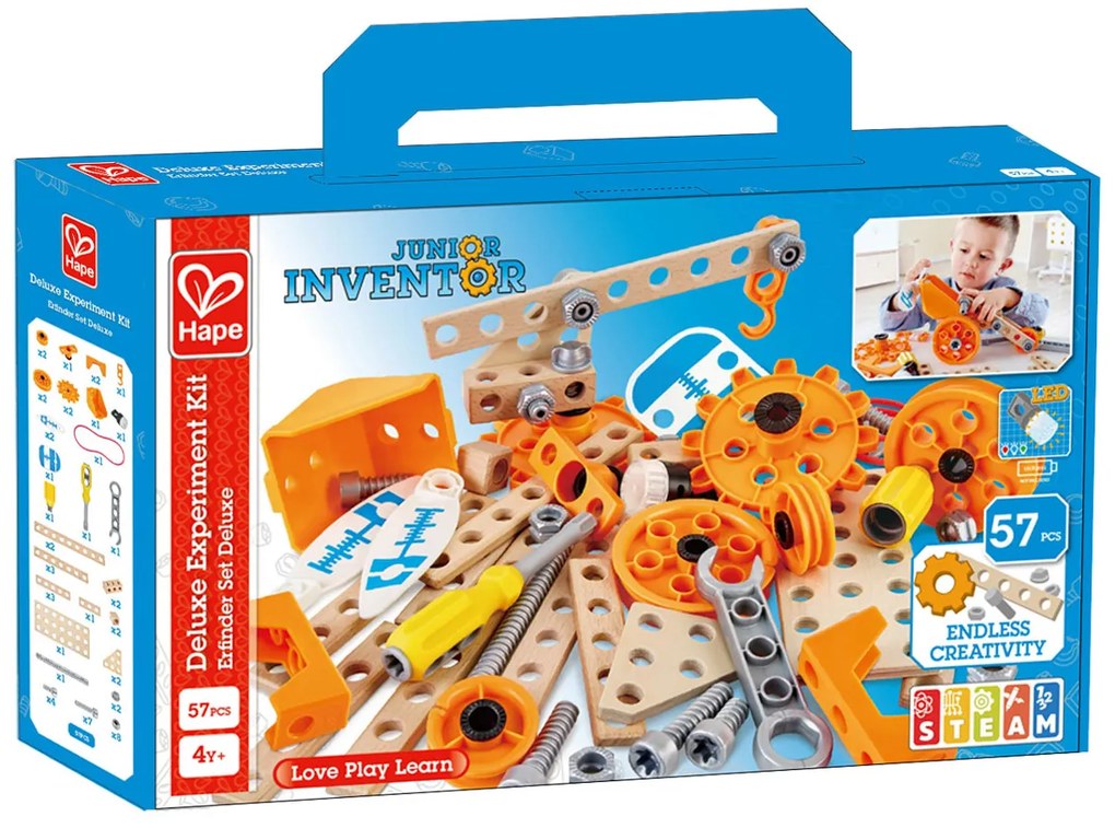 Vedecké laboratórium – deluxe súprava, 57 ks