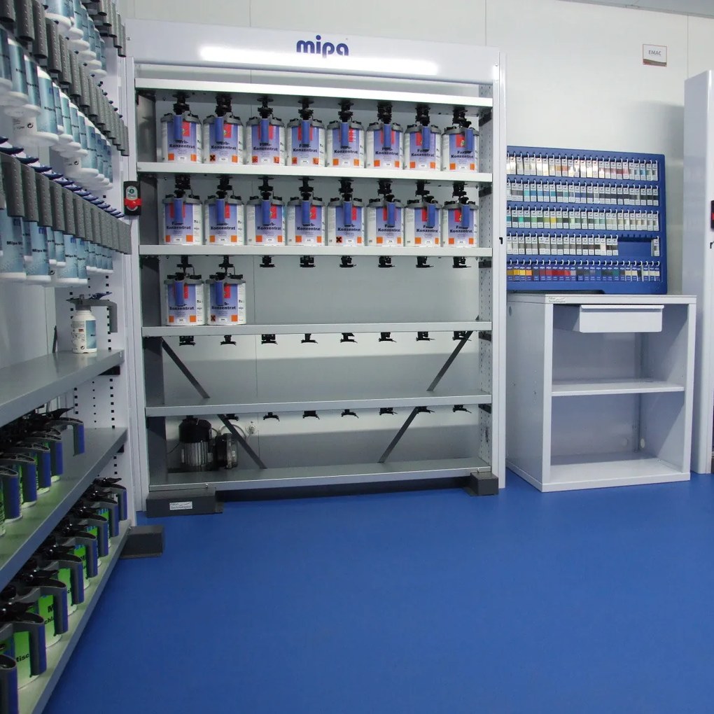 Gerflor Vinylový modulový štvorec R-Tile 5005 Blue - 50,3x50,3 cm