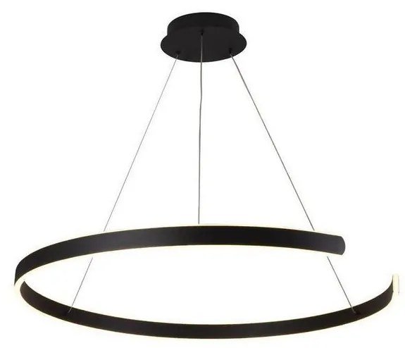 LED Stmievateľný luster na lanku LED/100W/230V 3000-6500K + diaľkové ovládanie