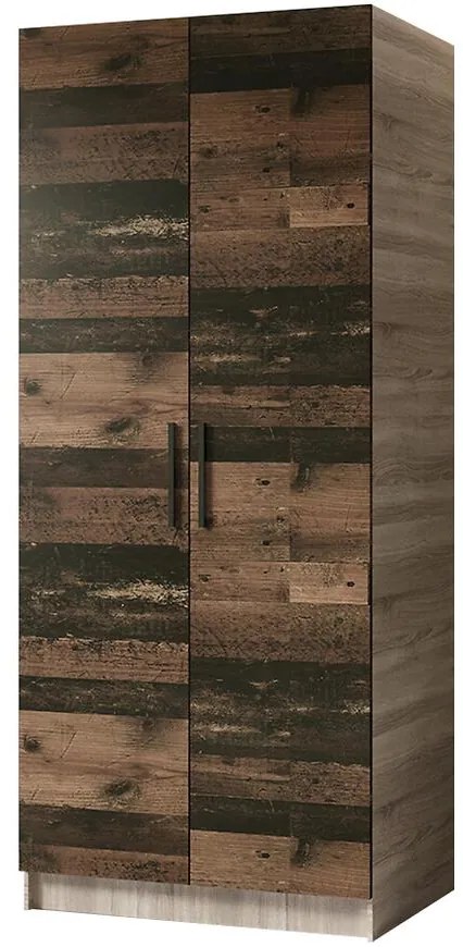 Skriňa Gold 2d Dub Sonoma/Old Style