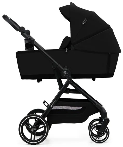 KINDERKRAFT SELECT - Kombinovaný kočík 2v1 YOXI Pure black