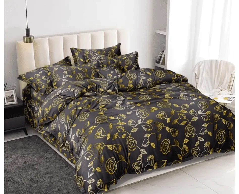 Obliečky z mikrovlákna GOLDURA tmavo sivé Rozmer obliečky: 70 x 80 cm | 140 x 200 cm