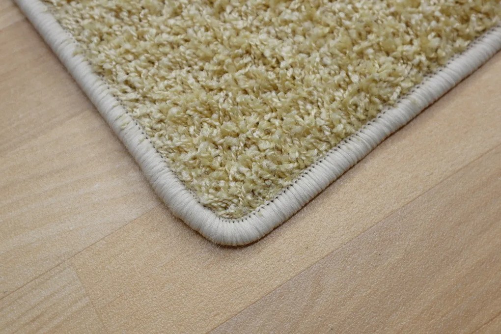 Vopi, Koberec behúň na mieru Color Shaggy béžový, šíre 40 cm, béžová, detská izba
