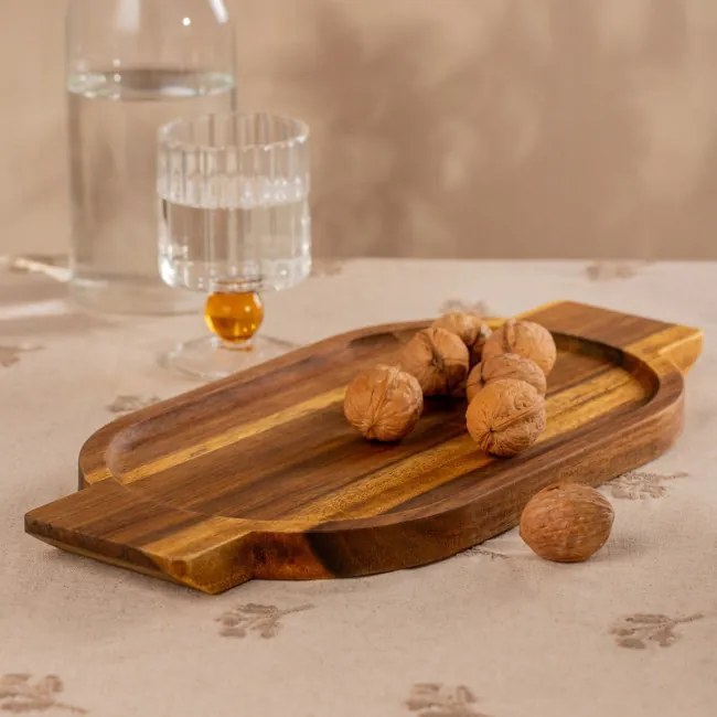 Servírovací podnos MOOKA drevený 762635
