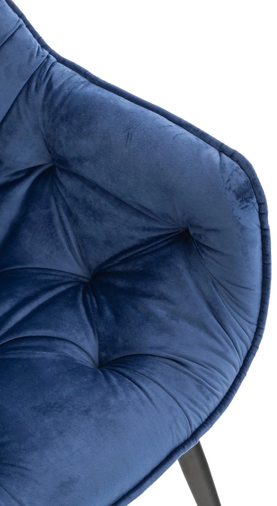 Stolička Tanna - zamat - Modrá