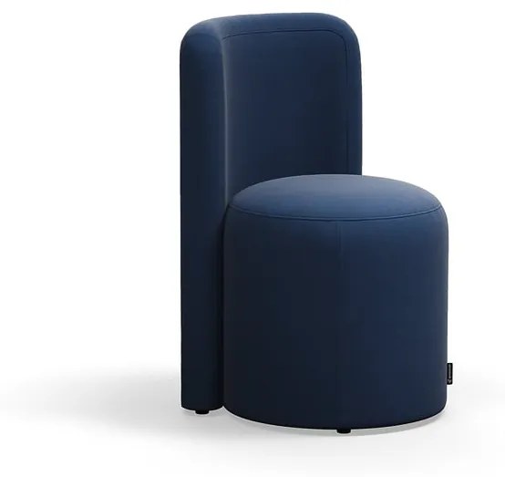 Taburet VARIETY, s operadlom, látka Pod CS, námornícka modrá