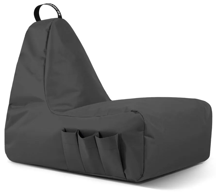 Sivý sedací vak Chill Gamer XL – So Soft?