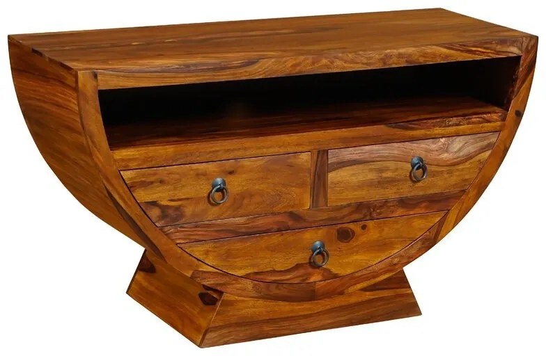 furniture-nabytek.cz - Televízny stolík masív palisander 120x65x45