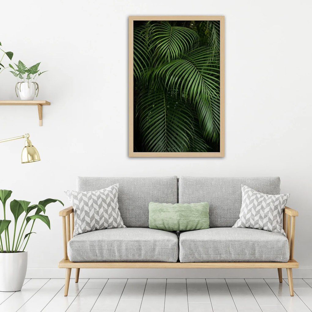 Gario Plagát Palmy v trópoch Farba rámu: Bez rámu, Rozmery: 40 x 60 cm
