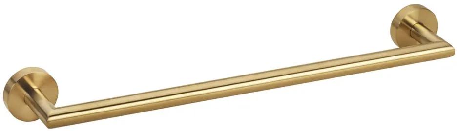 Sapho, X-ROUND GOLD držiak na uteráky 450mm, zlatá matná, XR402GB
