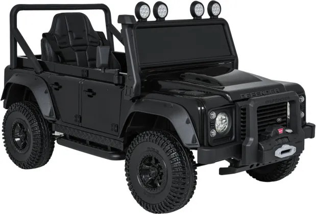 Elektrické autíčko Land Rover Defender 110 SVX čierne