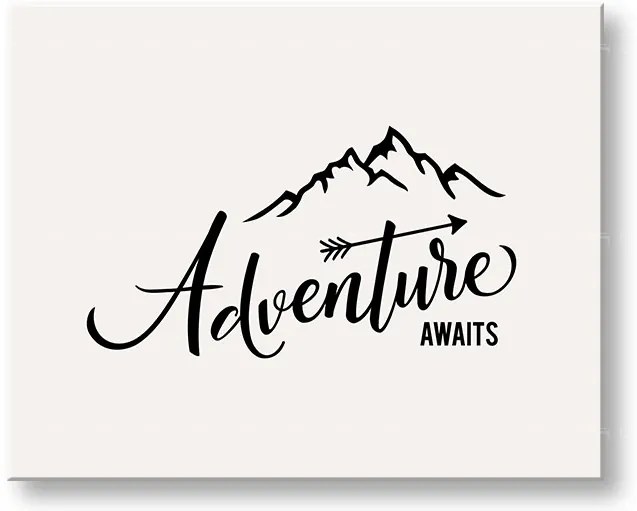 Motivačný obraz na stenu Adventure awaits_002 | rôzne rozmery