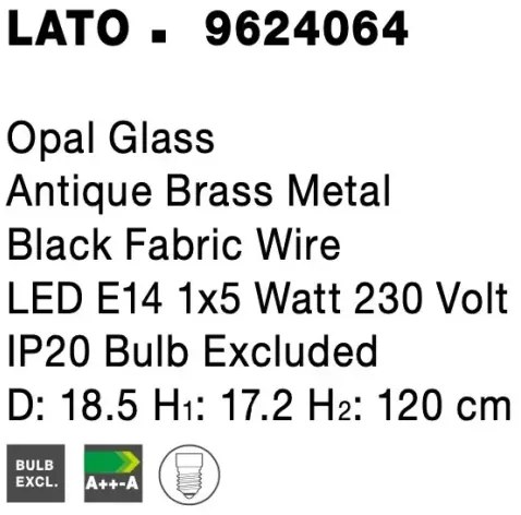 Retro luster Lato 18 zlaté