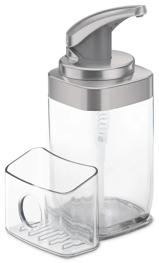 Kovový dávkovač mydla 650 ml - simplehuman